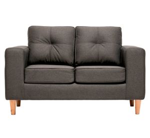 Sofá 2 cuerpos Infinity tela grafito