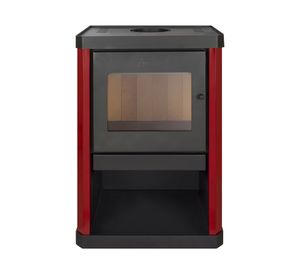 Estufa leña 10000W Classic 400 rojo