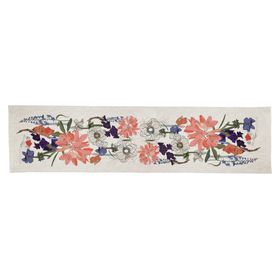 Camino de mesa Lili crudo linet 150x36 cm
