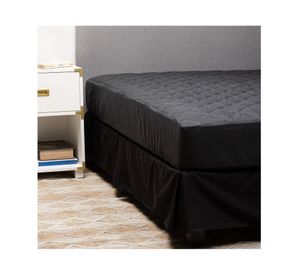 Cubre colchón King + Faldón negro