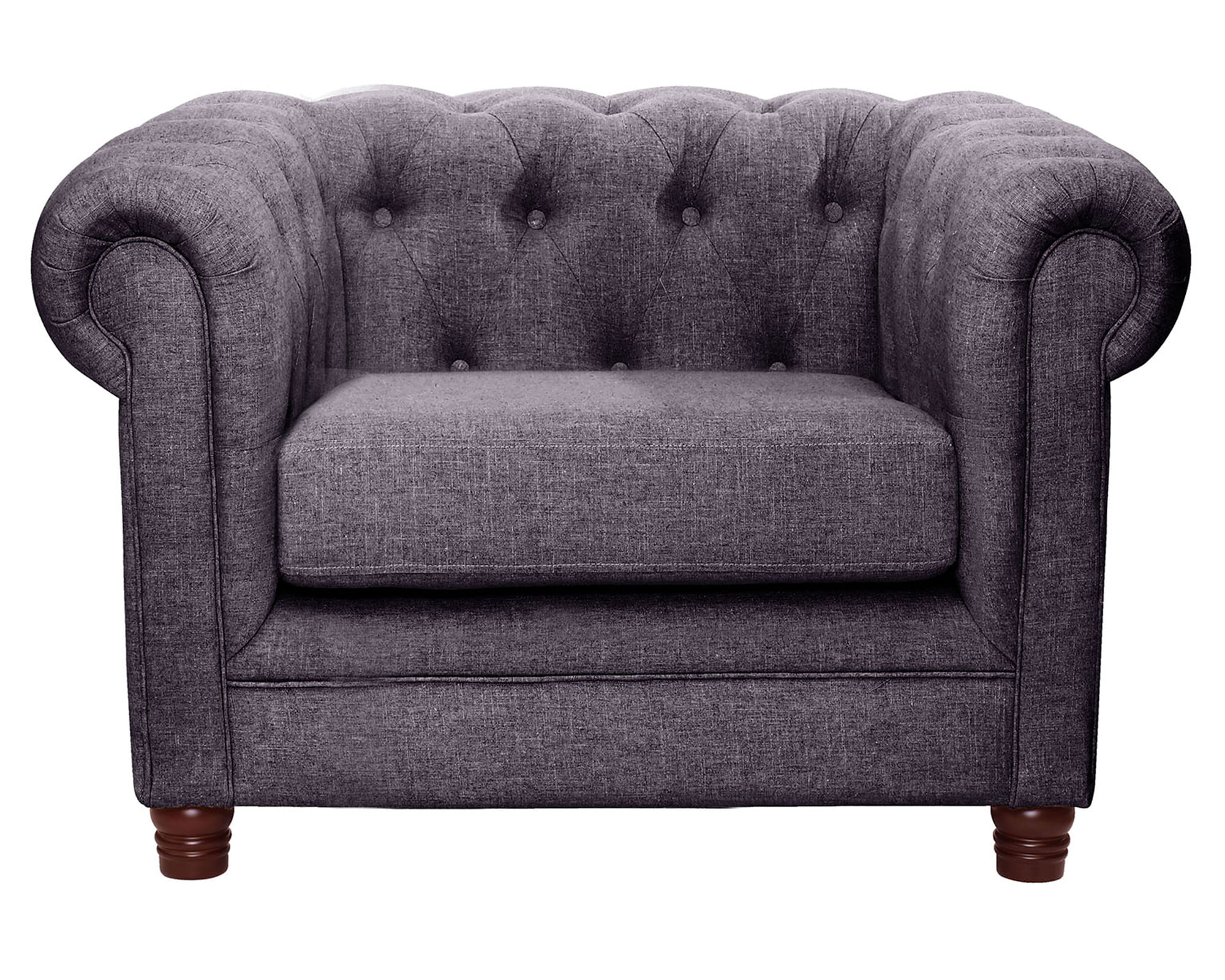 Latam Home Sofá 1 cuerpo Florencia gris
