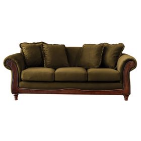 Juego de living Rimini velvet verde Latam Home