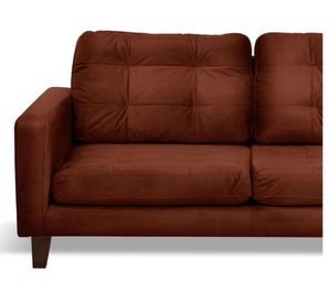 Sofá 3C Nápoles chocolate Latam Home