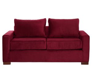 Sofá 2 cuerpos Livorno rojo