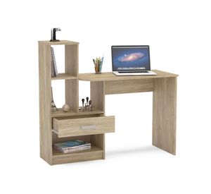 Escritorio 1 cajón Oliver roble claro Favatex