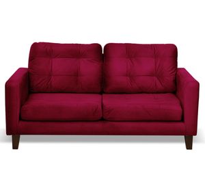 Sofá 2C Nápoles burdeo Latam Home