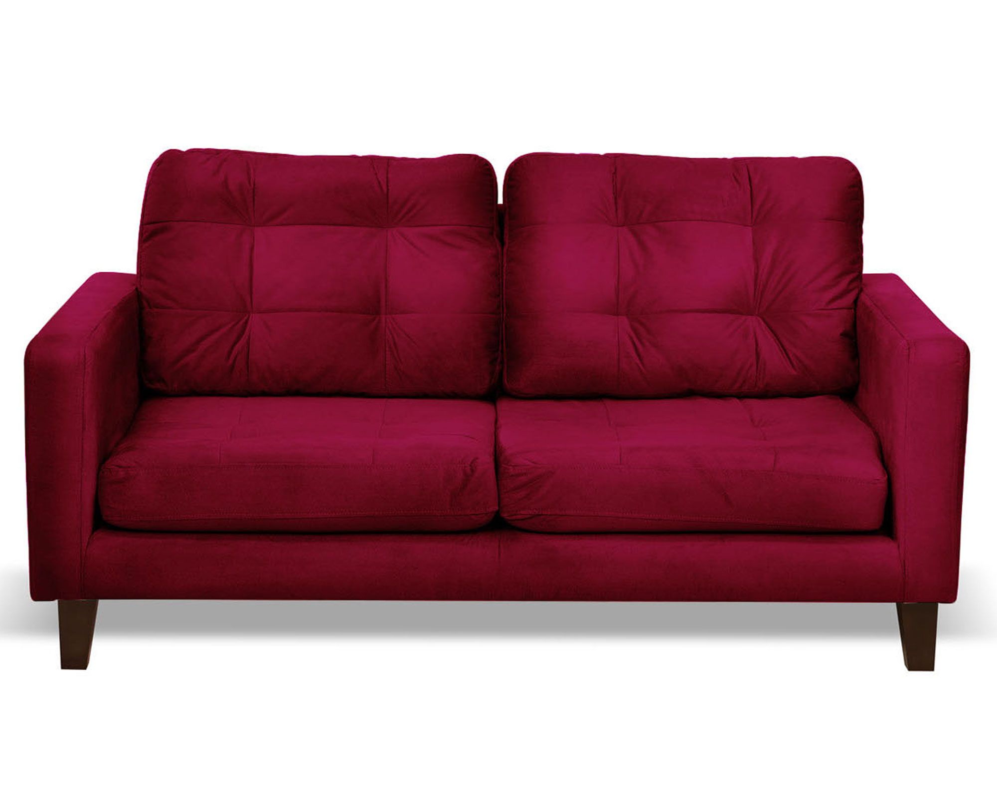 Latam Home Sofá 2C Nápoles burdeo Latam Home