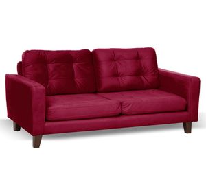 Sofá 2C Nápoles burdeo Latam Home