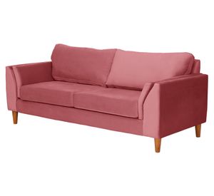 Sofá 3 cuerpos Milan rosado