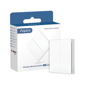 Interruptor inalámbrico doble H1 Zigbee 3.0