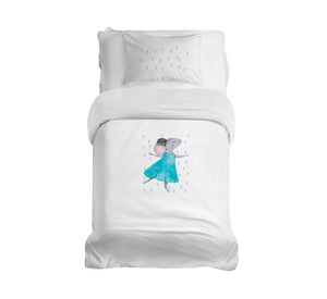 Cubreplumón transición Ratona blanco