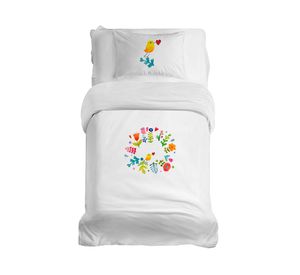 Cubreplumón transición Matilde blanco