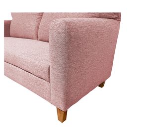 Sofá 2 cuerpos Bea palo rosa