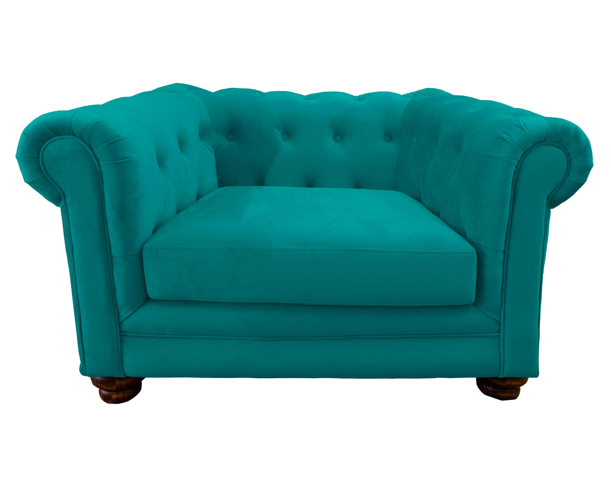 Latam Home Sofá 1 cuerpo Florencia turquesa