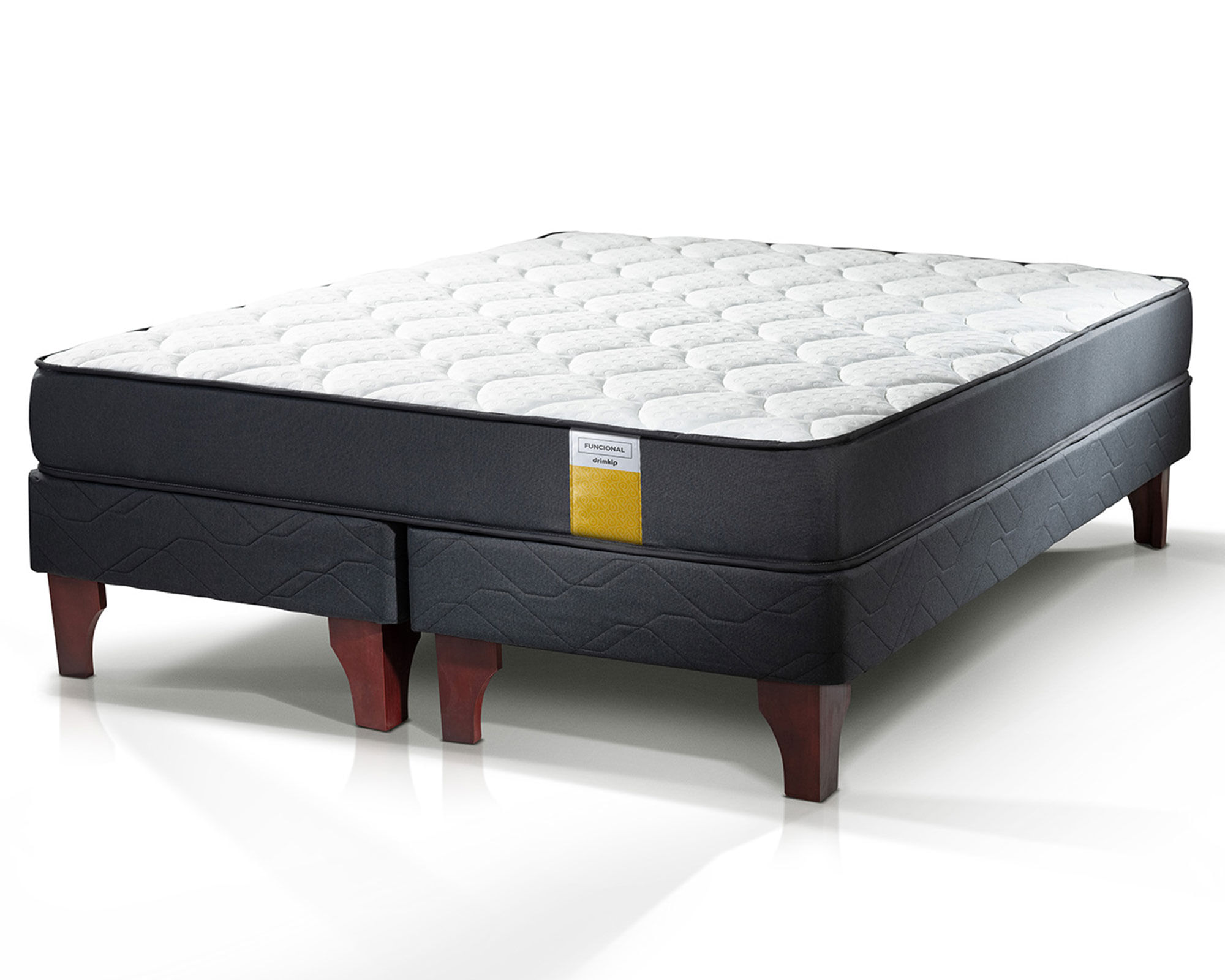 Drimkip Cama europea Funcional king base dividida