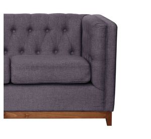 Sofá 2 cuerpos Roma gris