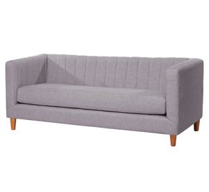 Sofá 3 cuerpos Sorrento Lino gris claro