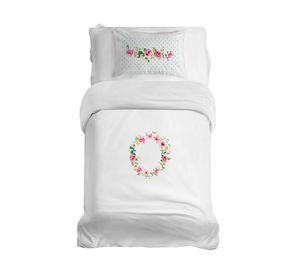 Cubreplumón transición Letras Vintage O blanco