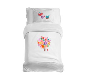 Cubreplumón transición Arbolito blanco