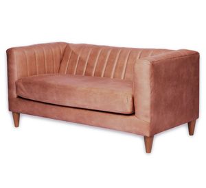 Sofá cuero Sorrento tabaco Latam Home