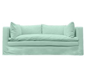 Sofá 3 Cuerpos Puelo Lino agua