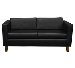 Sofá 3 cuerpos Sicilia negro Latam Home