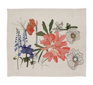 Individual Lili crudo linet 42x36 cm 4 un.