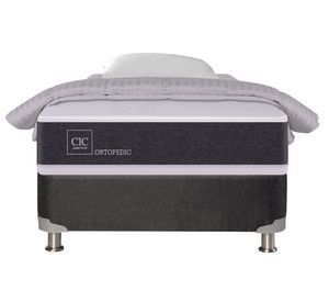 Box spring New Ortopedic 1 plaza +&nbsp;almohada Cic