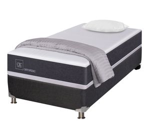 Box spring New Ortopedic 1 plaza +&nbsp;almohada Cic