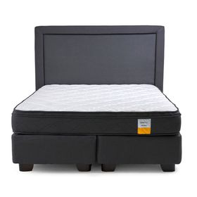 Cama americana Full Eurotop x190 cm + respaldo Drimkip
