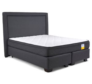 Cama americana Full Eurotop x190 cm + respaldo Drimkip