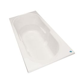 Tina 70x160 cm HY blanco Norglas