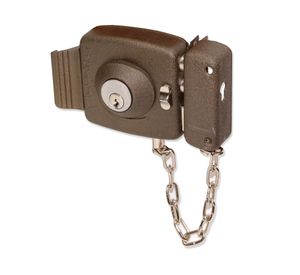 Cerradura sobreponer 30 mm con cadena Security café Poli
