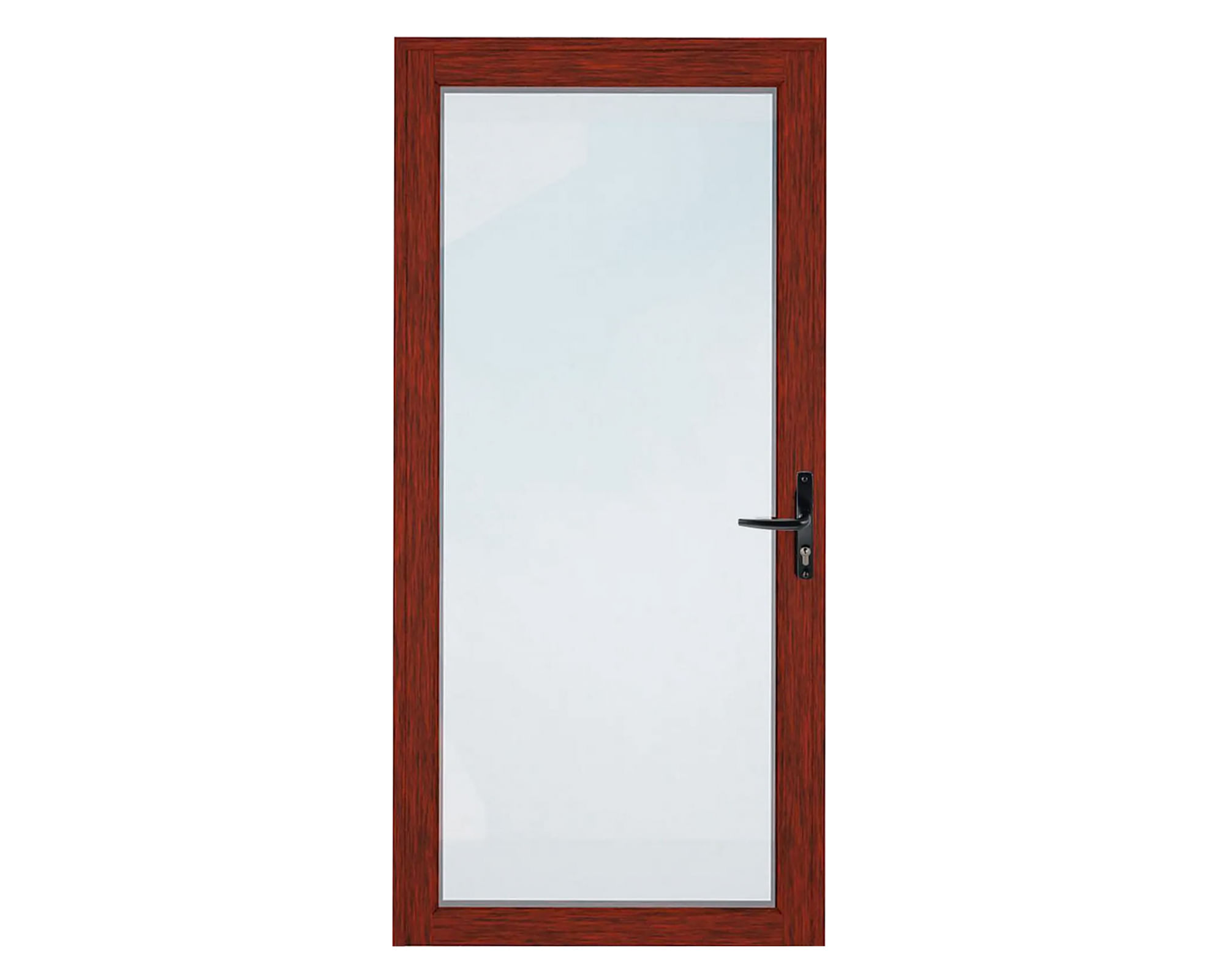 Puerta Vidriada Termopanel 80x200 cm Madera Mundo Glass
