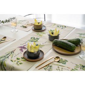 Camino mesa impermeable Hierbas 150x36 cm