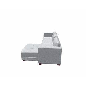 Sofá seccional Copeland derecho gris Rosen.