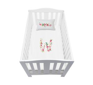 Cubreplumón pack Letras Vintage W blanco