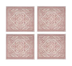 Individual Plum crudo impermeable 42x36 cm 4 un.