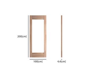 Puerta Lenga Torino 100x200 cm Ignisterra