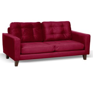 Sofá 3C Nápoles burdeo Latam Home