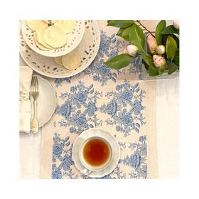 Camino de mesa Francés crudo linet 150x36 cm