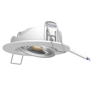 Foco LED embutido luz cálida blanco ByP