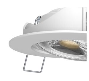 Foco LED embutido luz cálida blanco ByP