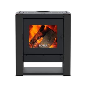 Calefactor a leña 12.2 kW Gold 500 negro