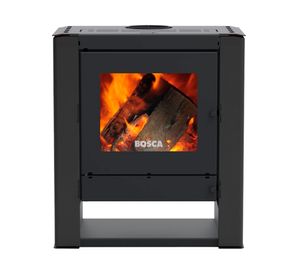 Calefactor a leña 12.2 kW Gold 500 negro