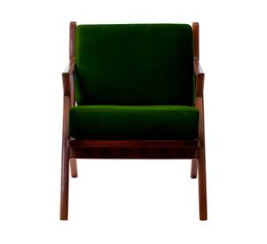 Sitial velvet 1 cuerpo Bremen verde