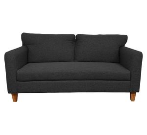 Sofá 2 cuerpos Bea gris oscuro