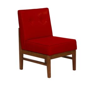 Sitial PU 1 cuerpo Colonia rojo