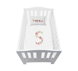 Cubreplumón pack Letras Vintage S blanco