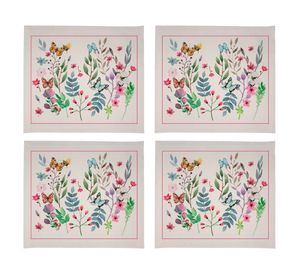 Individual Primavera crudo impermeable 42x36 cm 4 un.